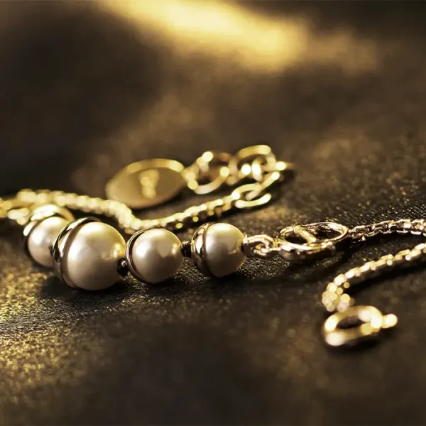 گردنبند مرواریدی مدل 1258